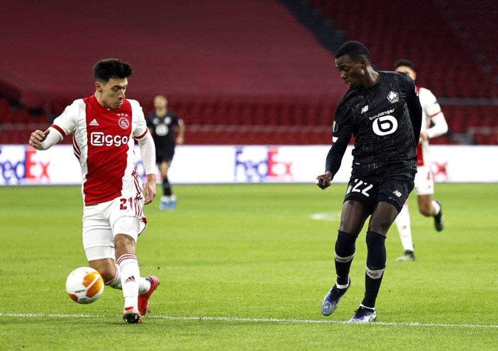 Lisandro Martínez With Timothy Weah