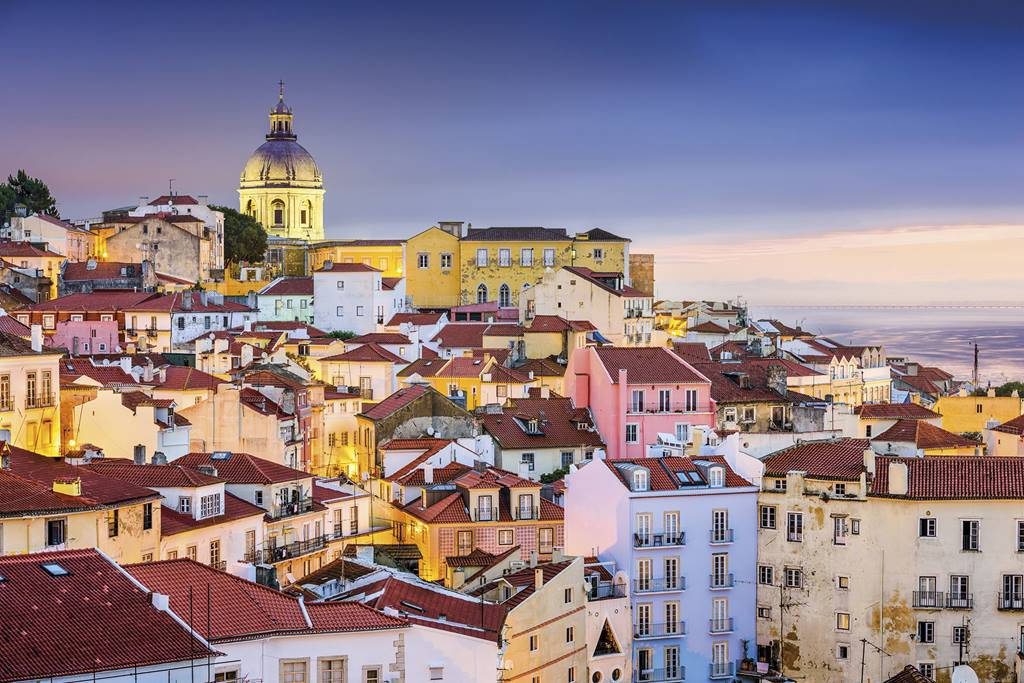 Lisbon At Night