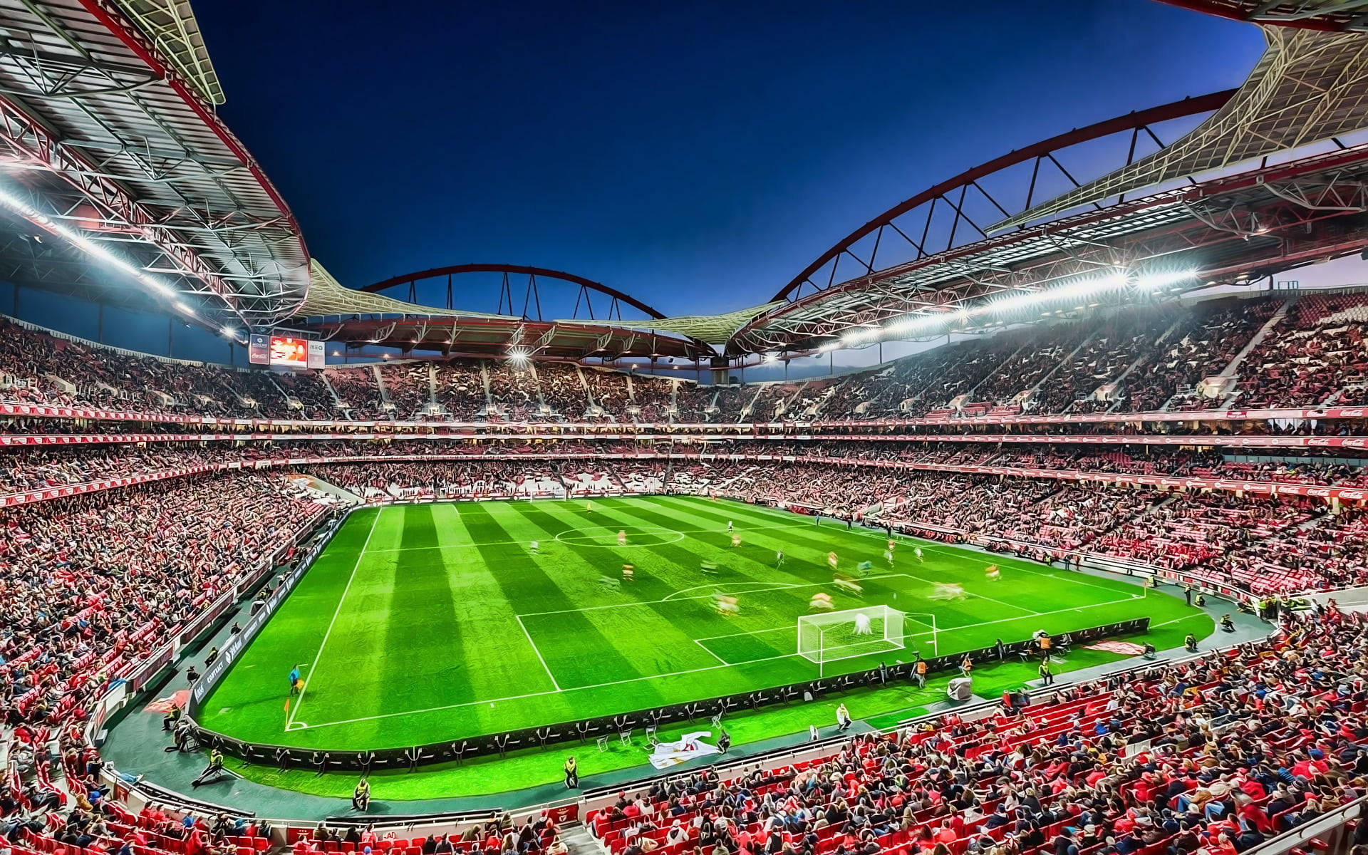 Lisbon Football Stadium Background