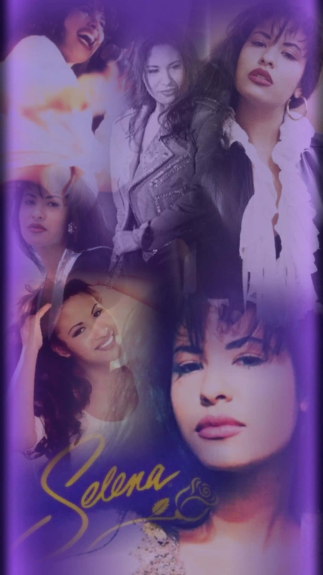 Listen To The Music Of The Iconic Selena Quintanilla On Your Iphone Background