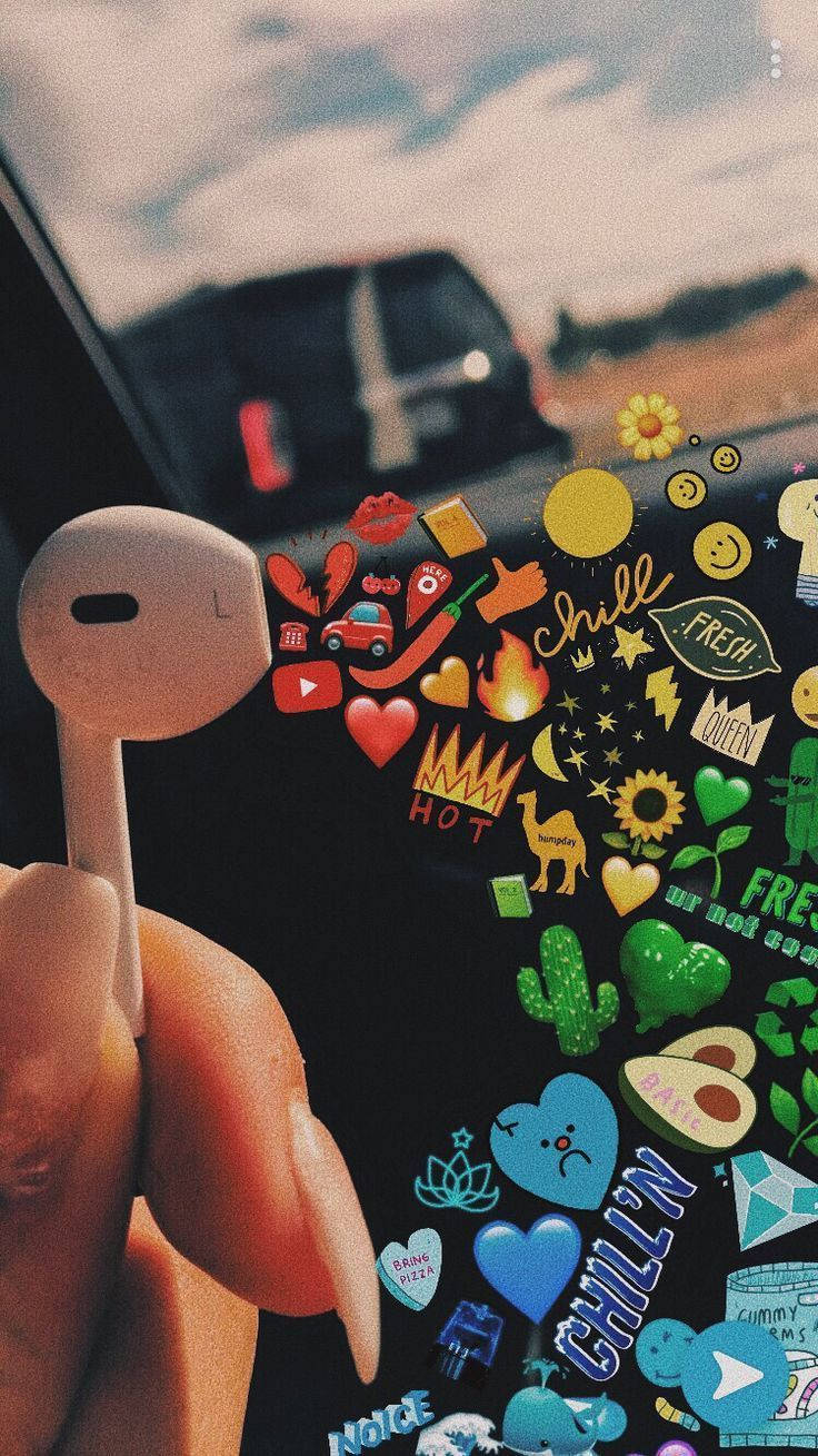 Listen To Your Favorite Tunes With These Stylish Airpods Background