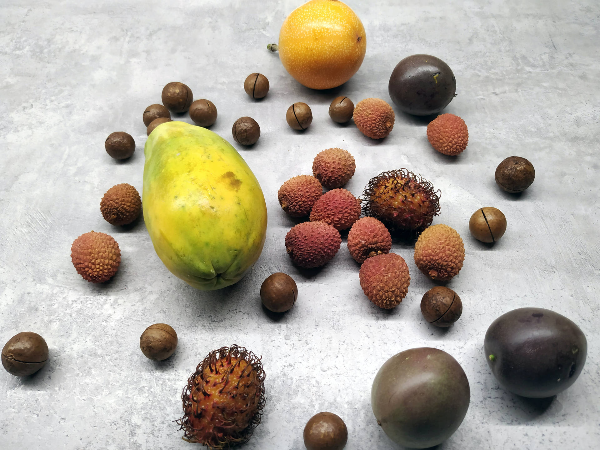 Litchi And Other Fruits