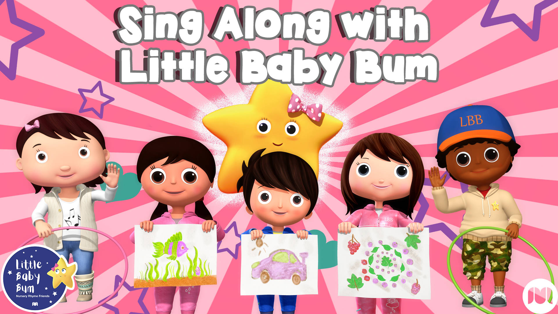 Little Baby Bum Art Works Background