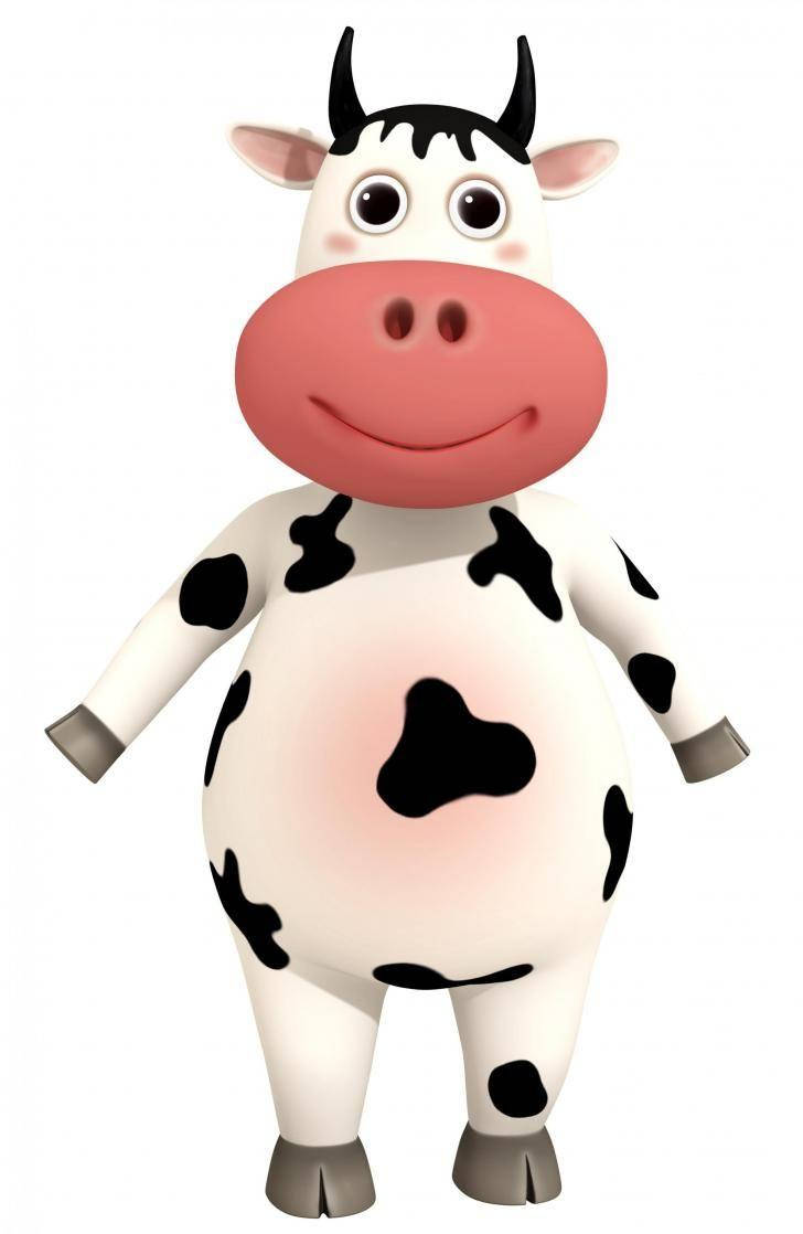 Little Baby Bum Cow Background