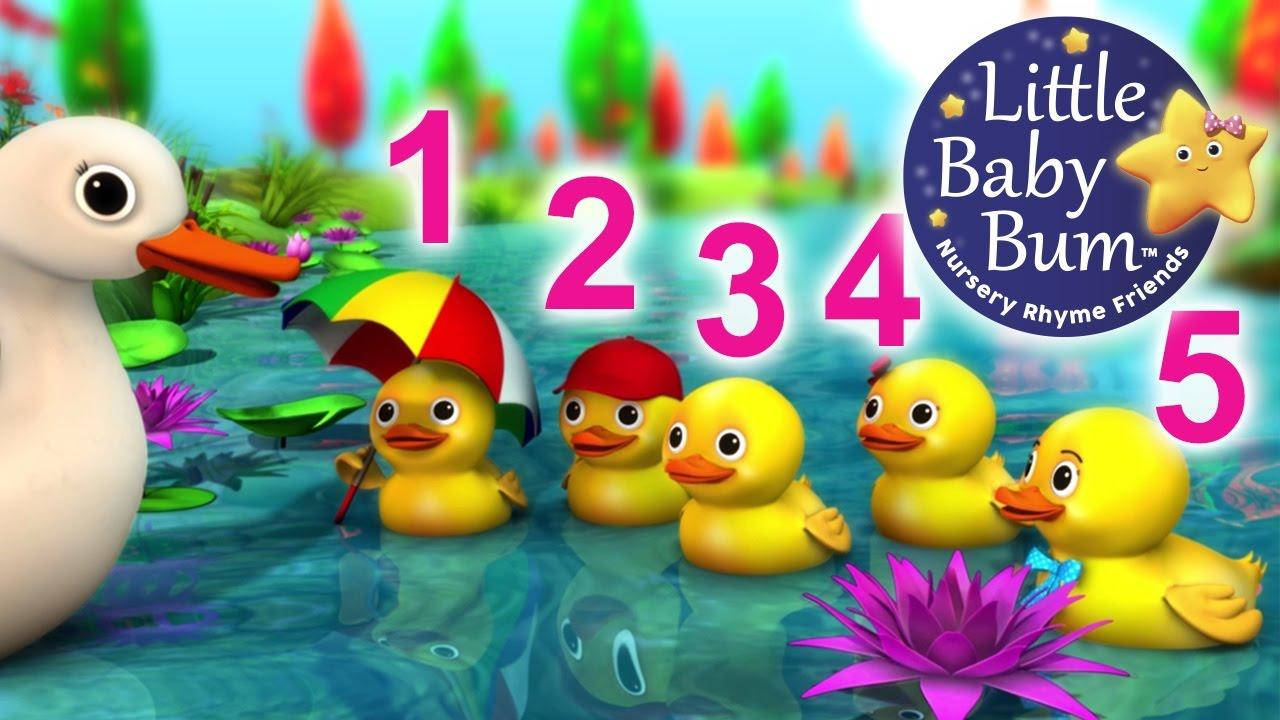 Little Baby Bum Ducklings Background