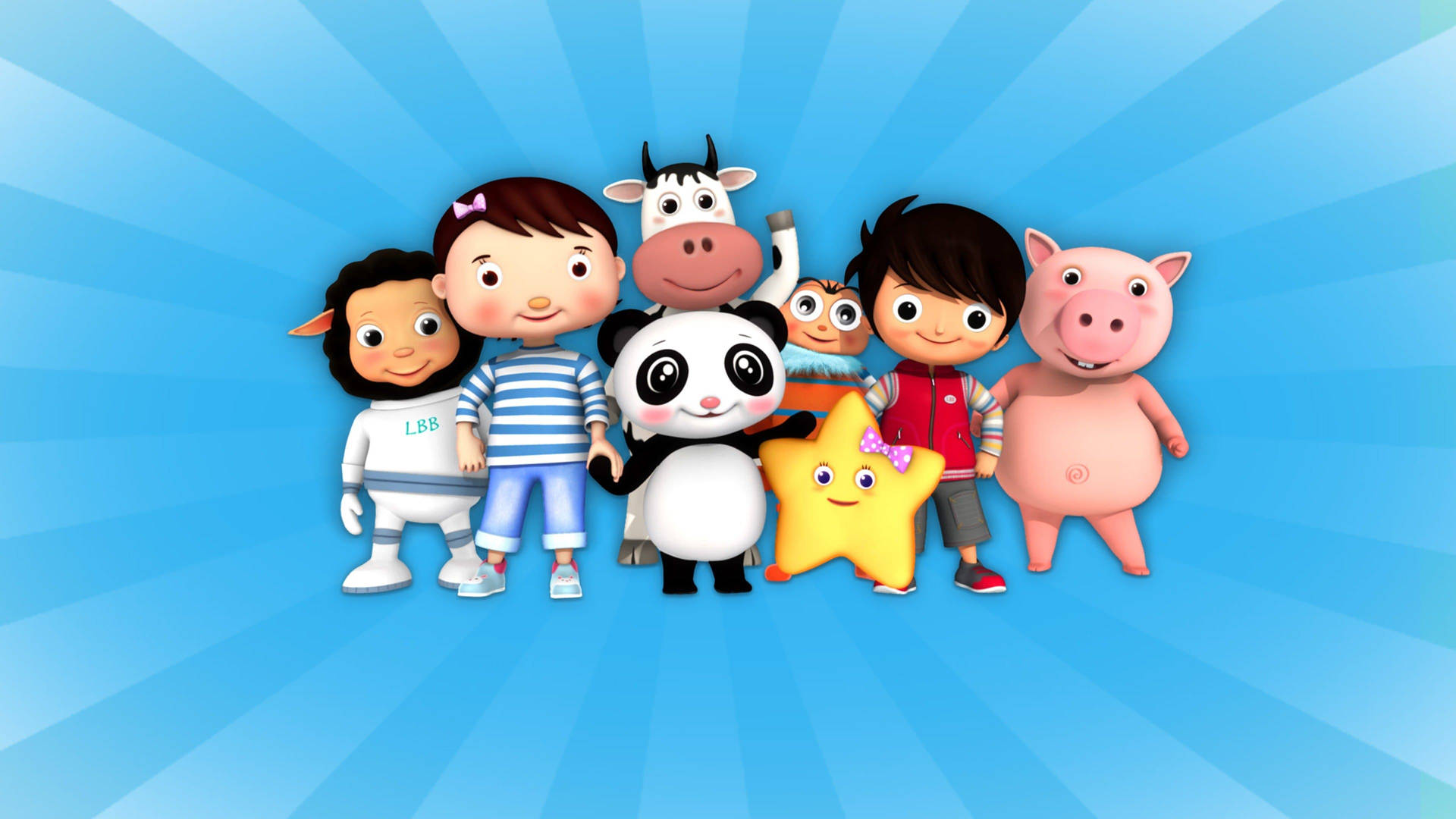 Little Baby Bum Fun Characters Background