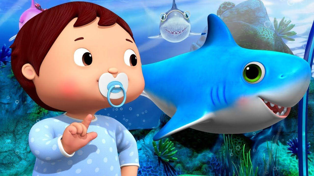 Little Baby Bum In The Ocean Background