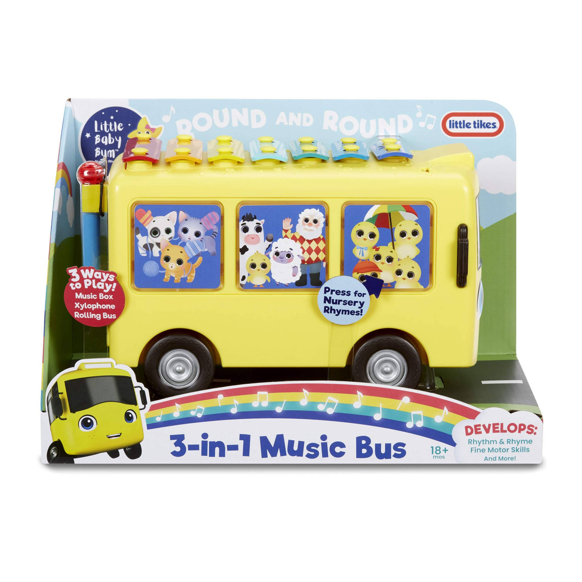 Little Baby Bum Music Bus Background