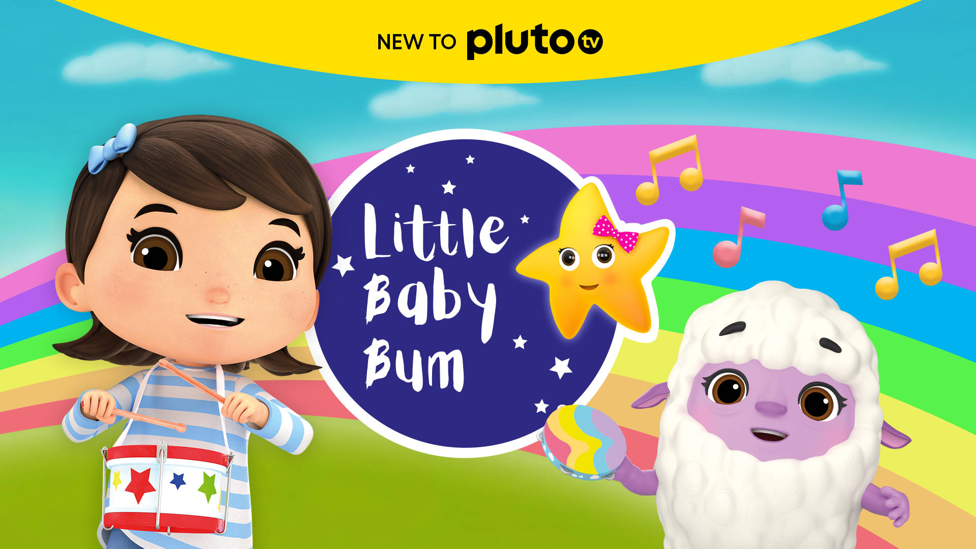 Little Baby Bum New To Pluto Background