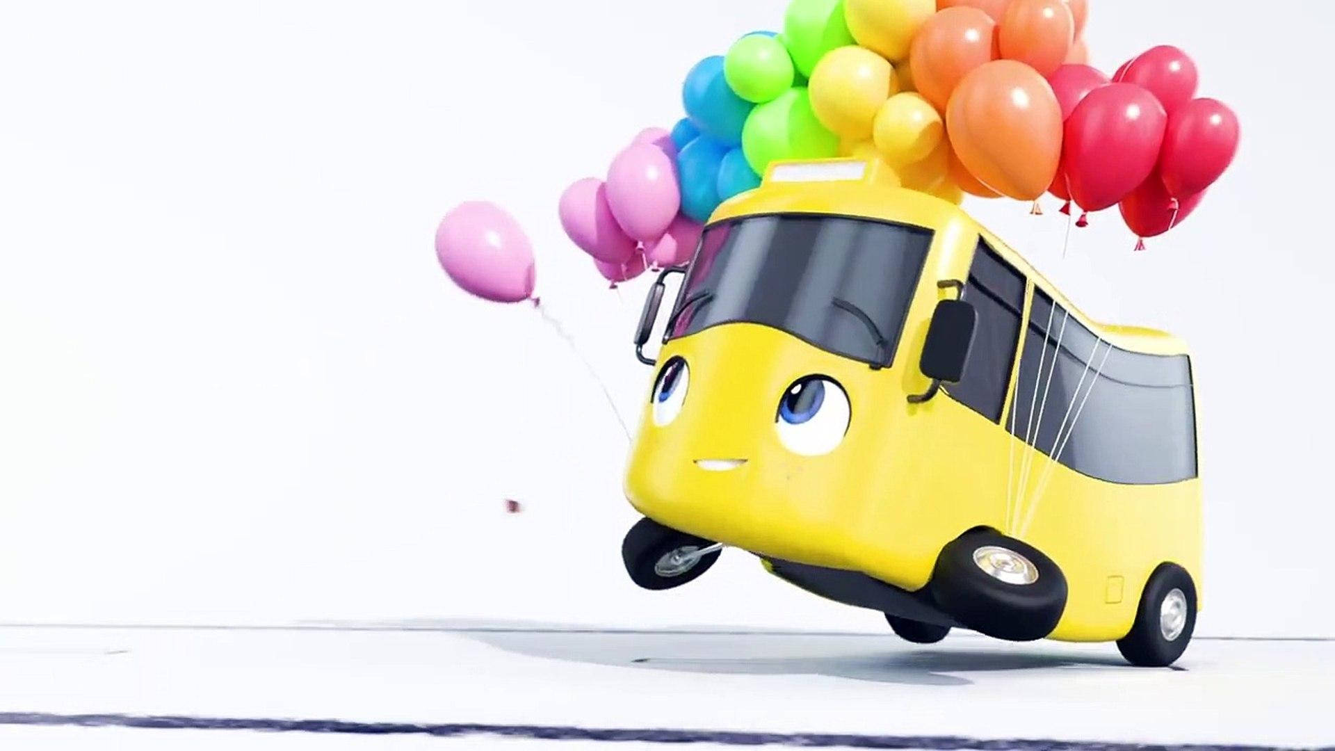 Little Baby Bum Yellow Bus Background