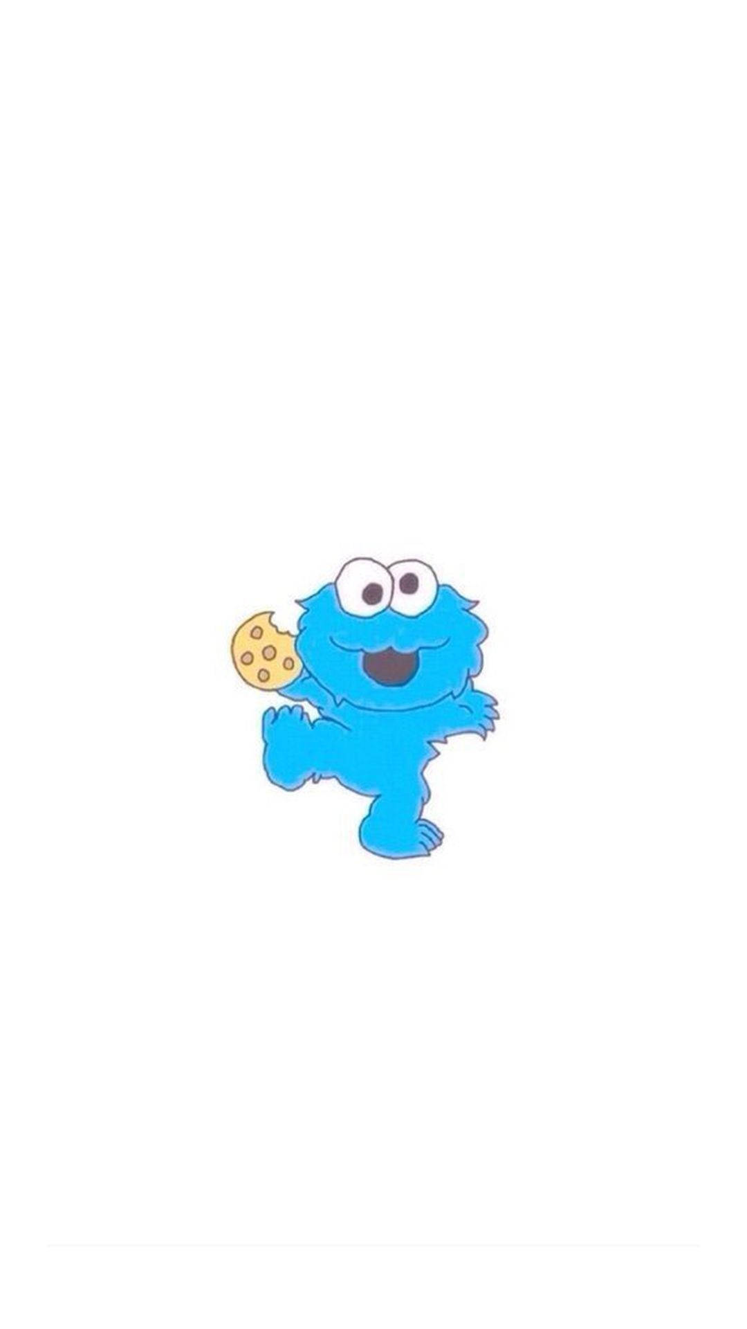 Little Baby Cookie Monster Background
