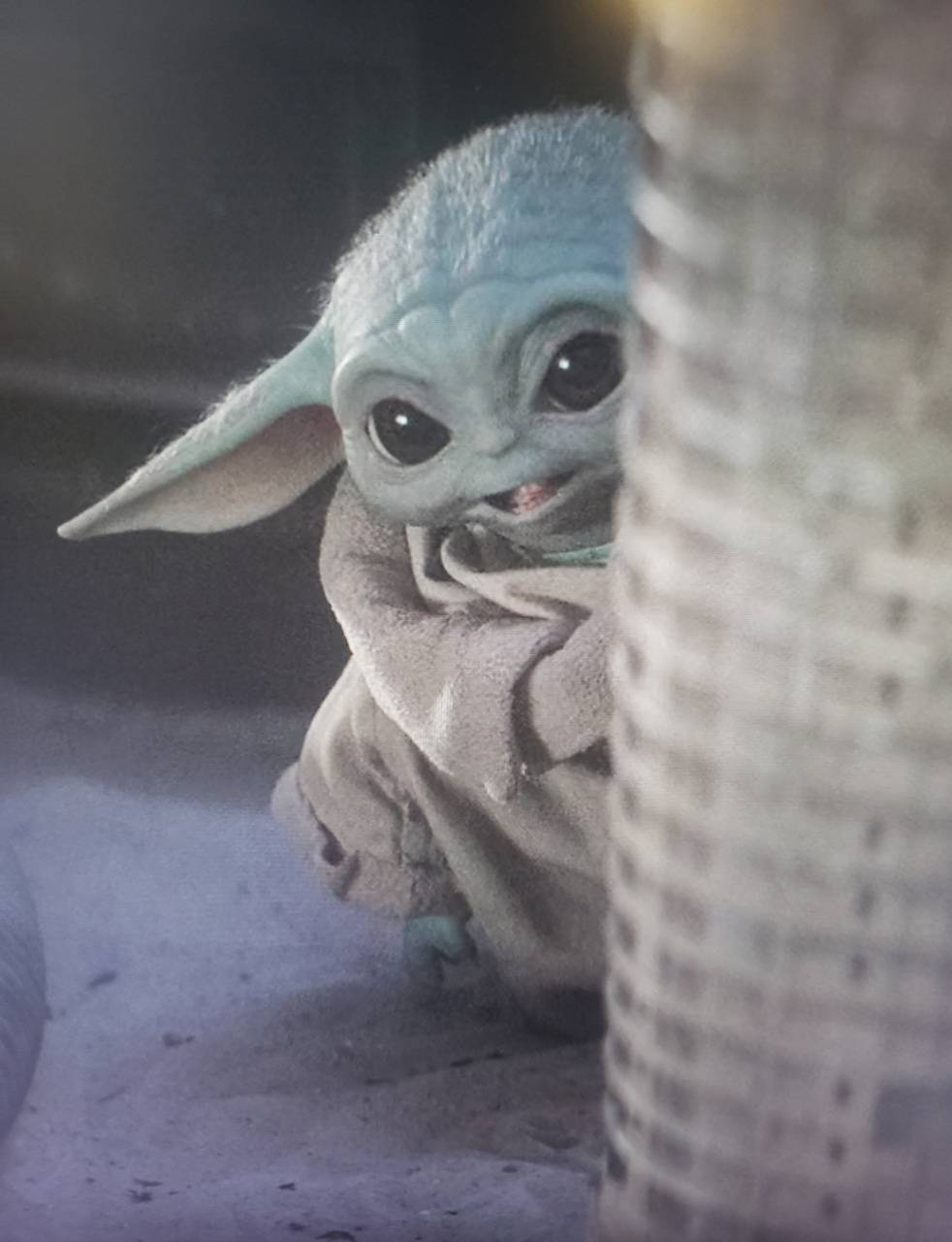 Little Baby Yoda Background