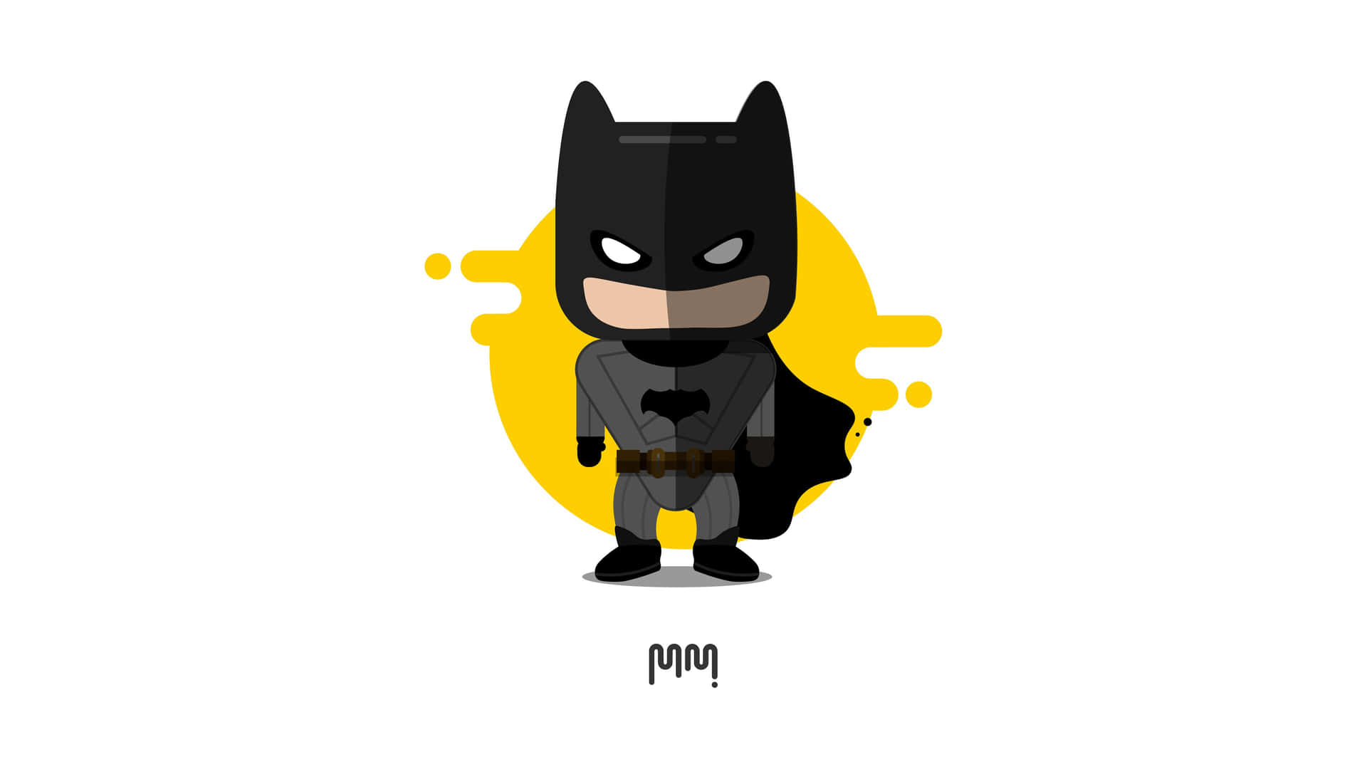 Little Batman Aesthetic Digital Art