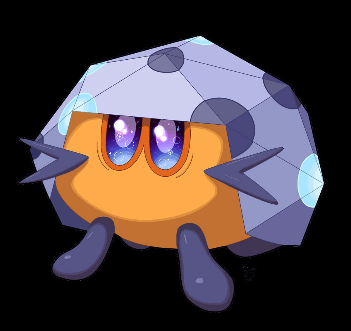 Little Dottler Looking So Cute In Its Purple Color Background