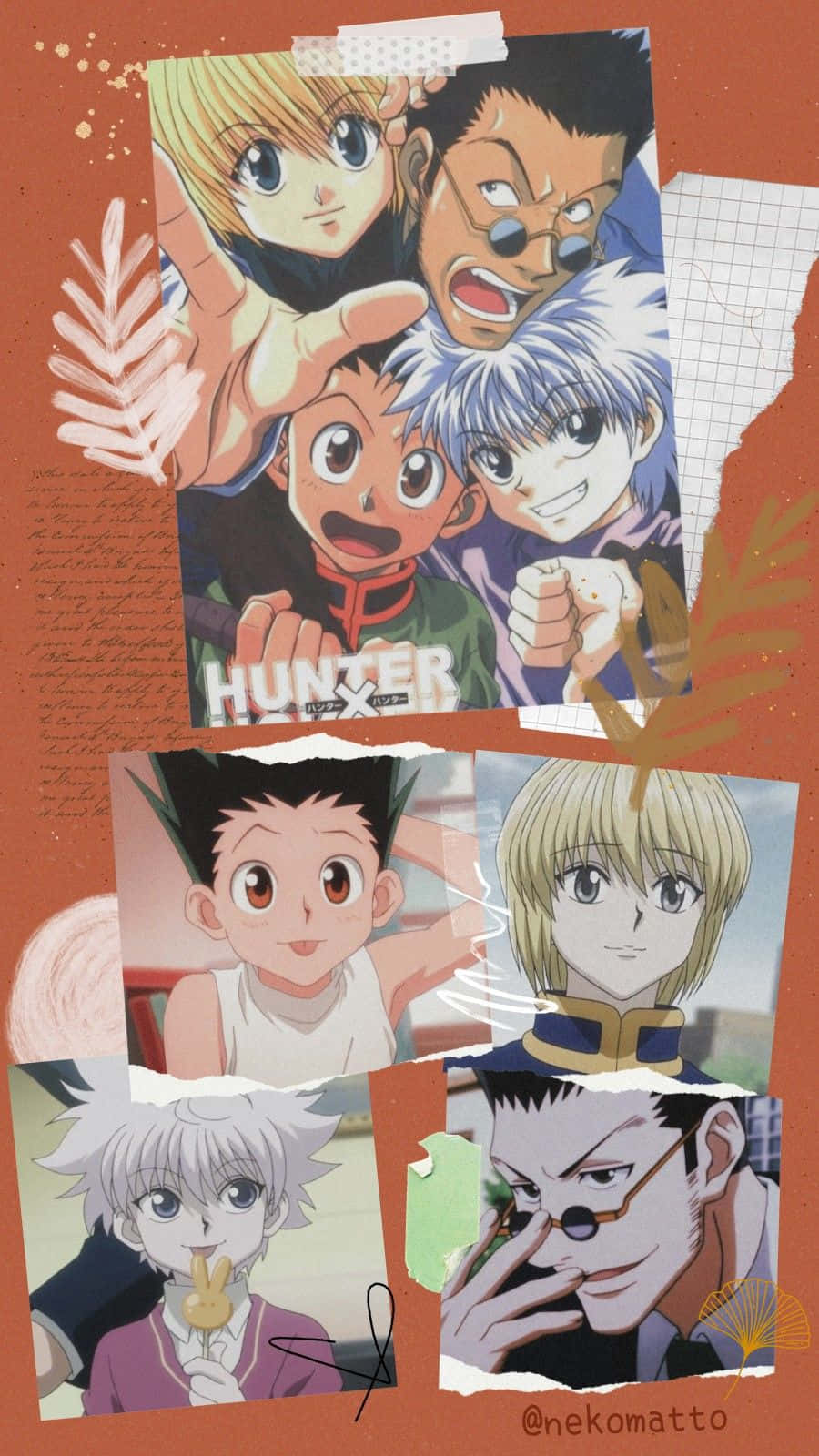 Little Killua Chubby Cheeks Background