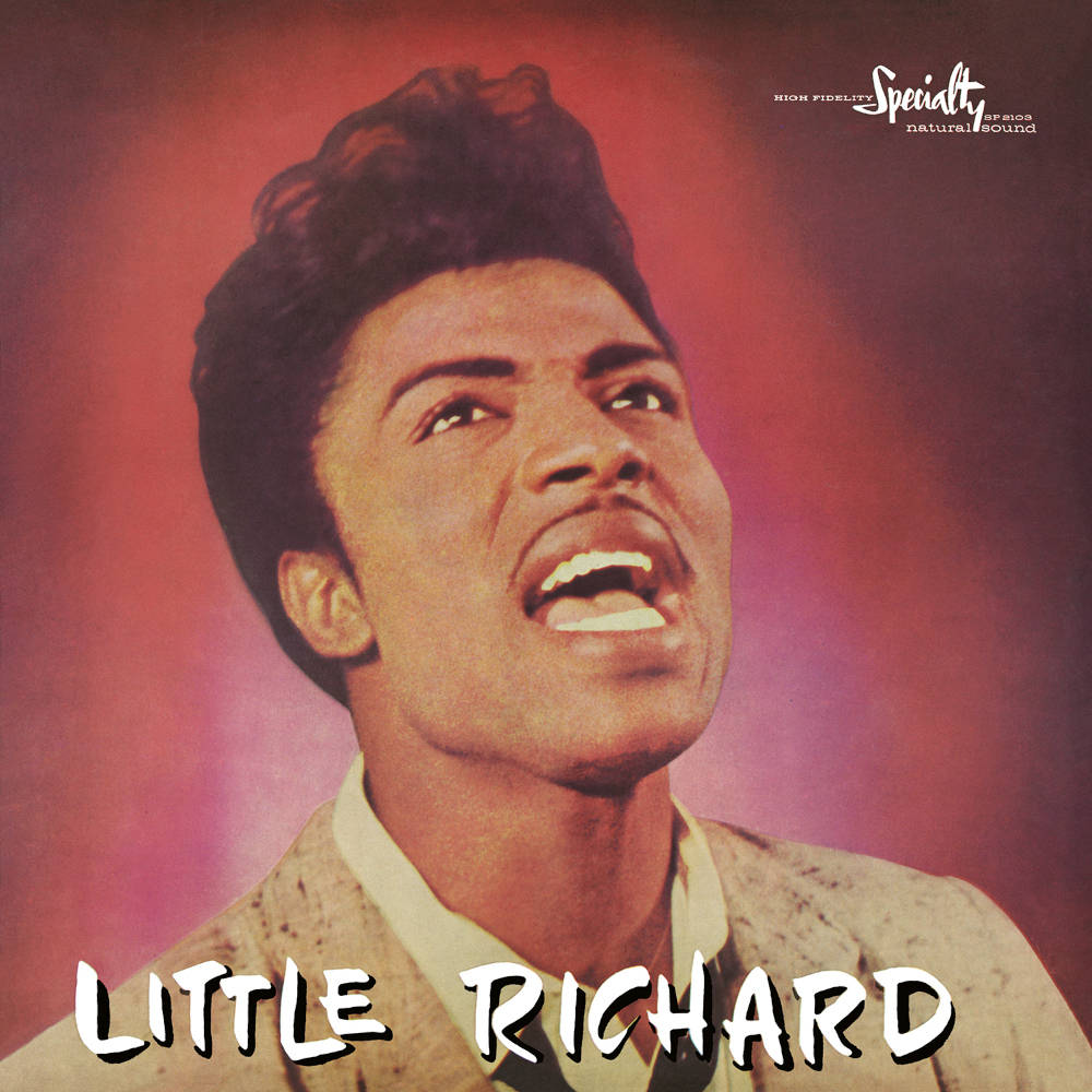 Little Richard 1958 Album Cover Background