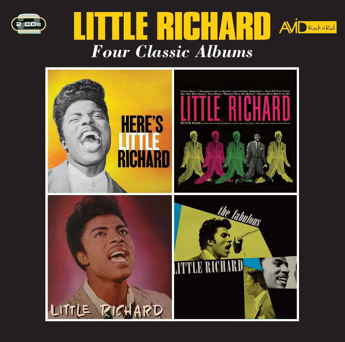 Little Richard Four Classic Albums Background