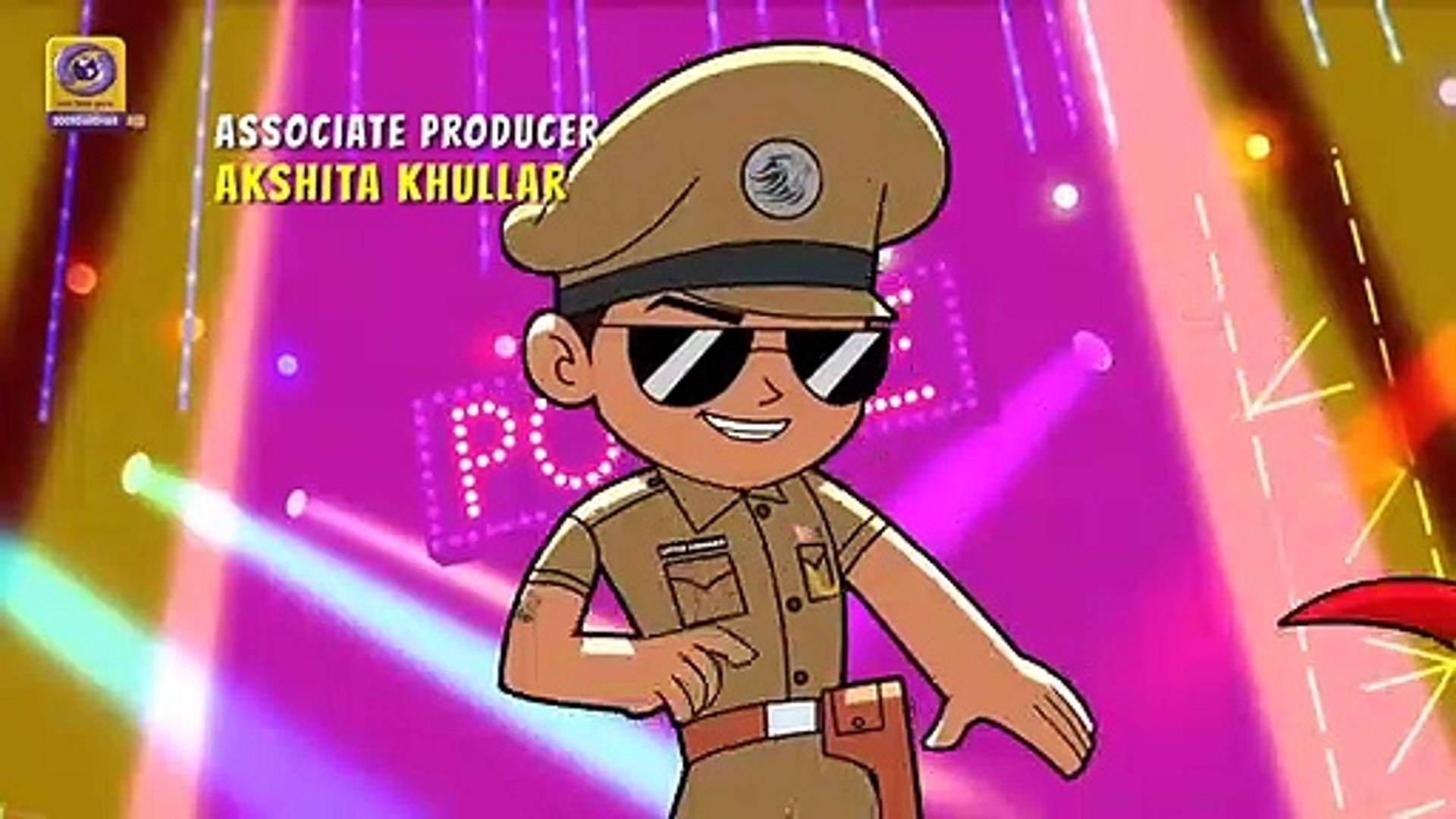 Little Singham At The Police Station Background