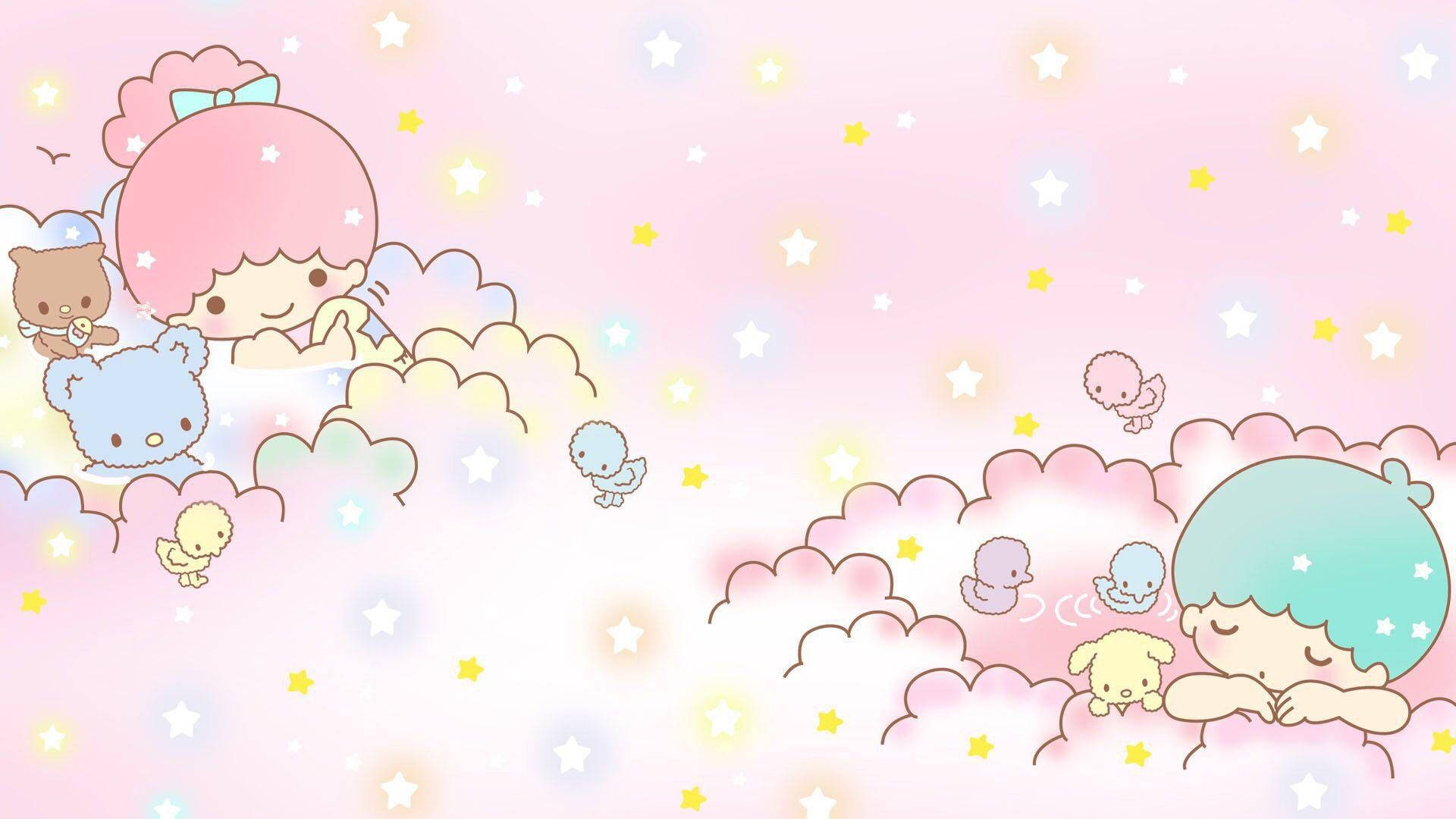 Little Twin Stars Sanrio Characters Background