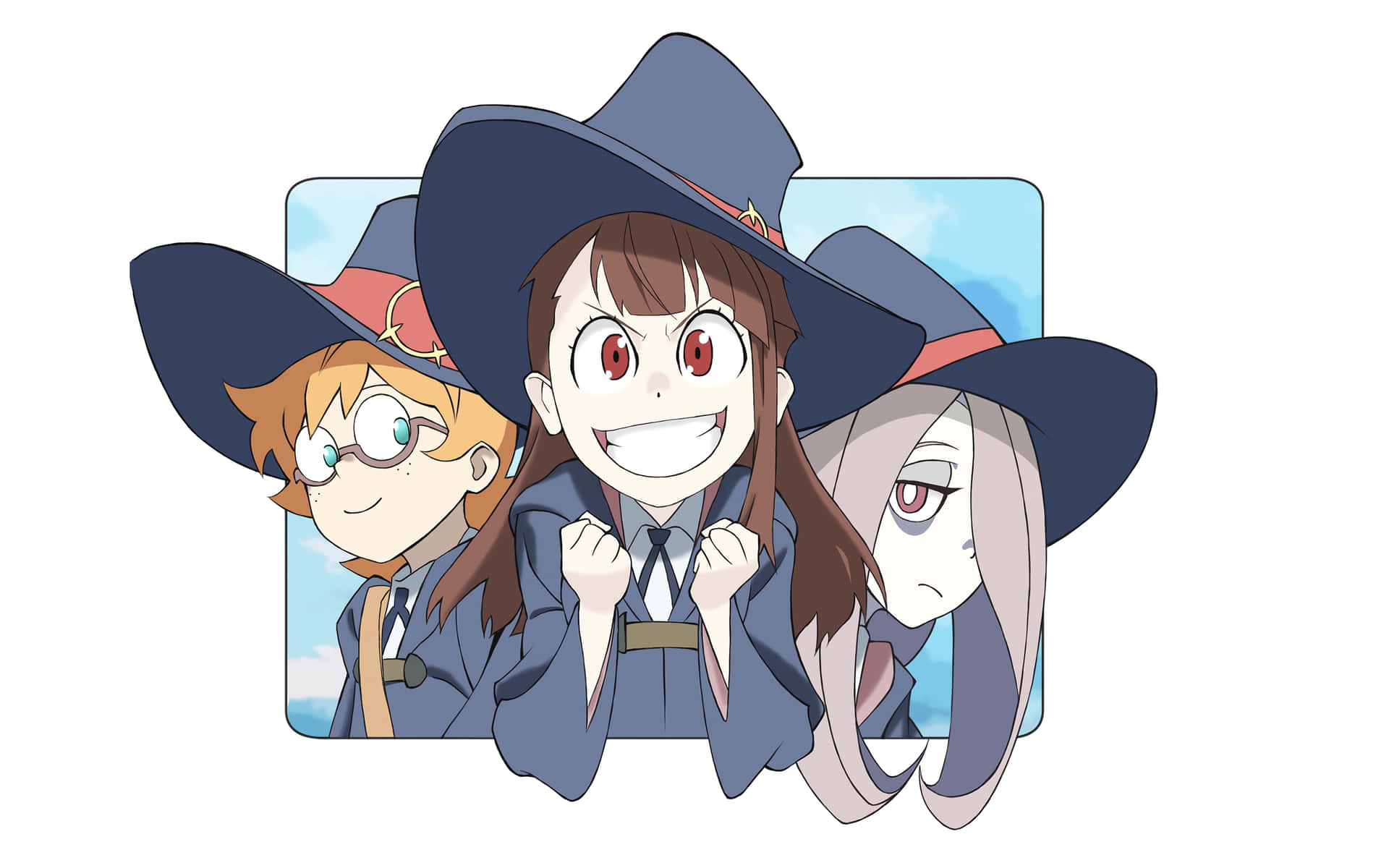 Little Witch Academia Atsuko Lotte Sucy Background