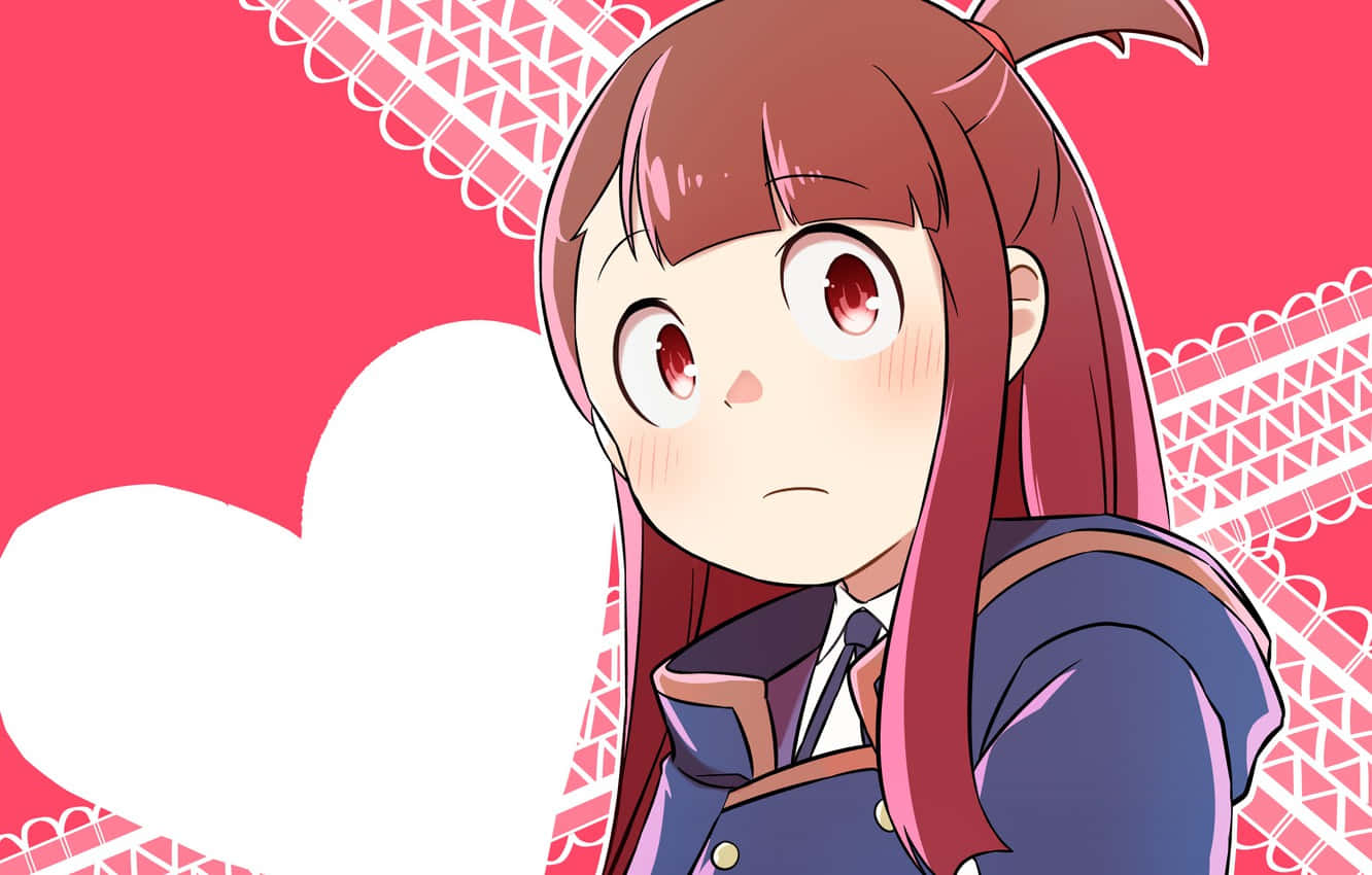 Little Witch Academia Atsuko Up-close Background