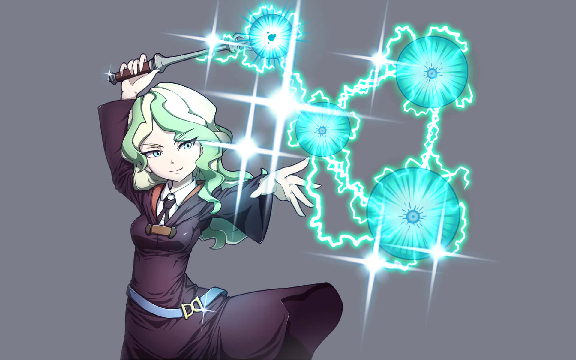 Little Witch Academia Diana Cavendish Power Background