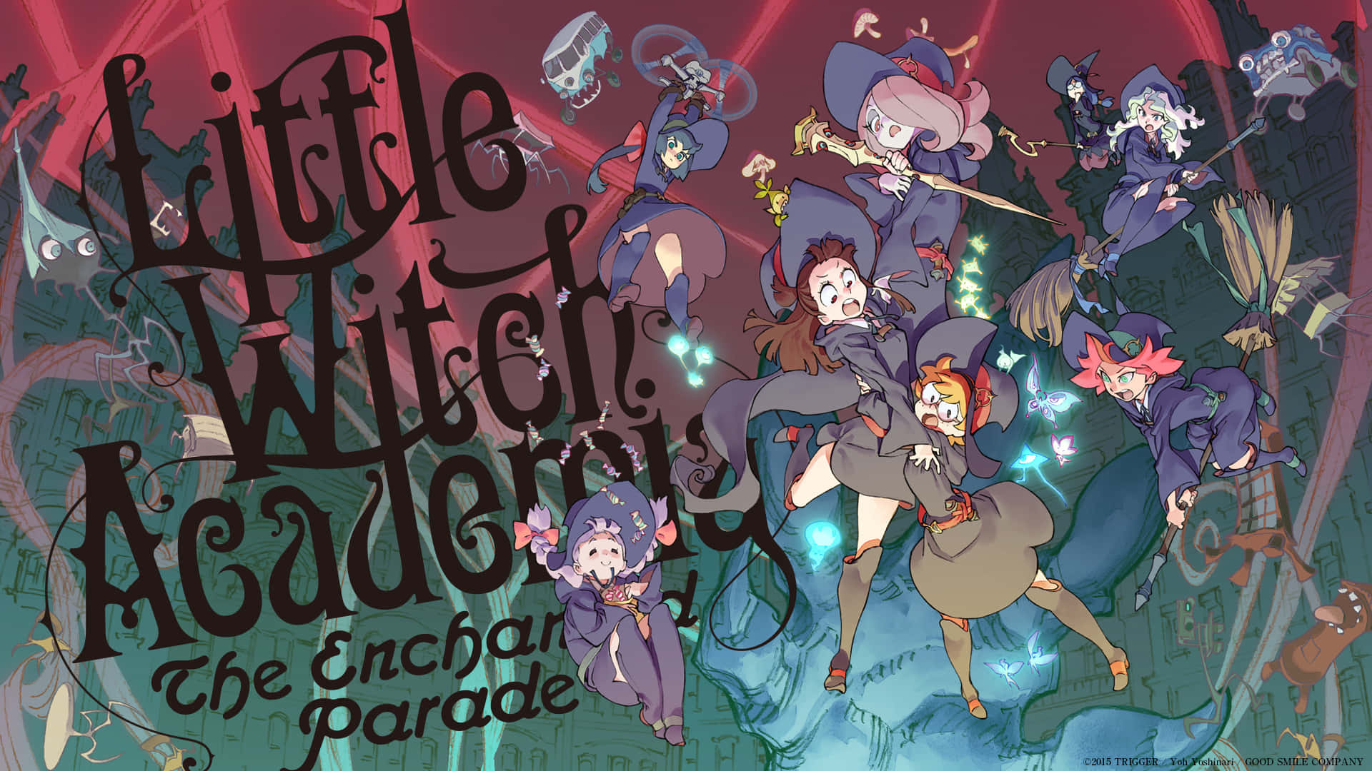 Little Witch Academia The Enchanted Parade Background