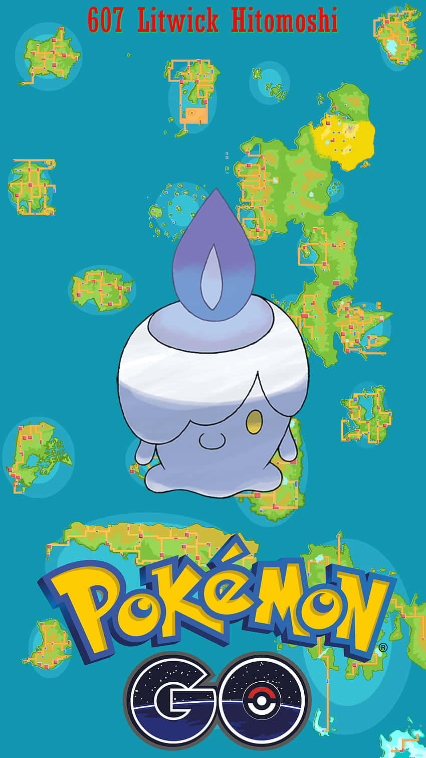 Litwick On Pokemon Go Background