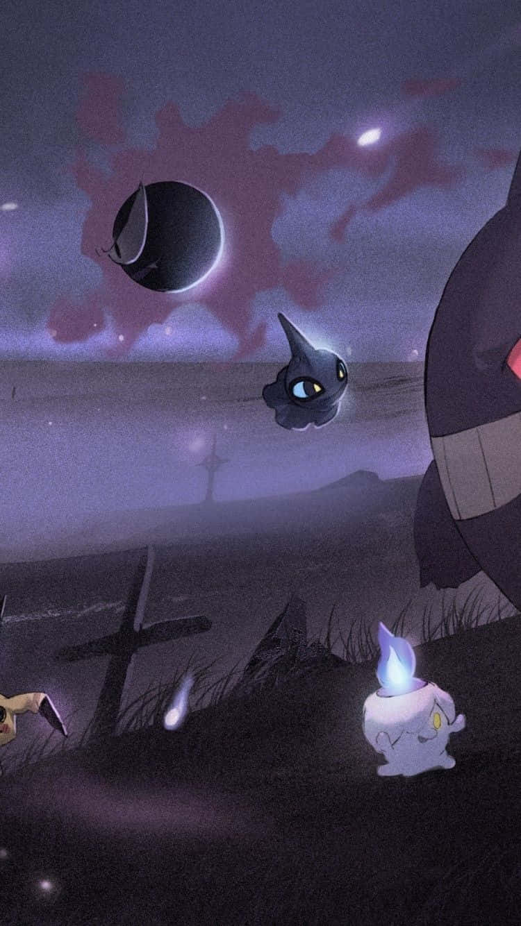 Litwick With Gengar