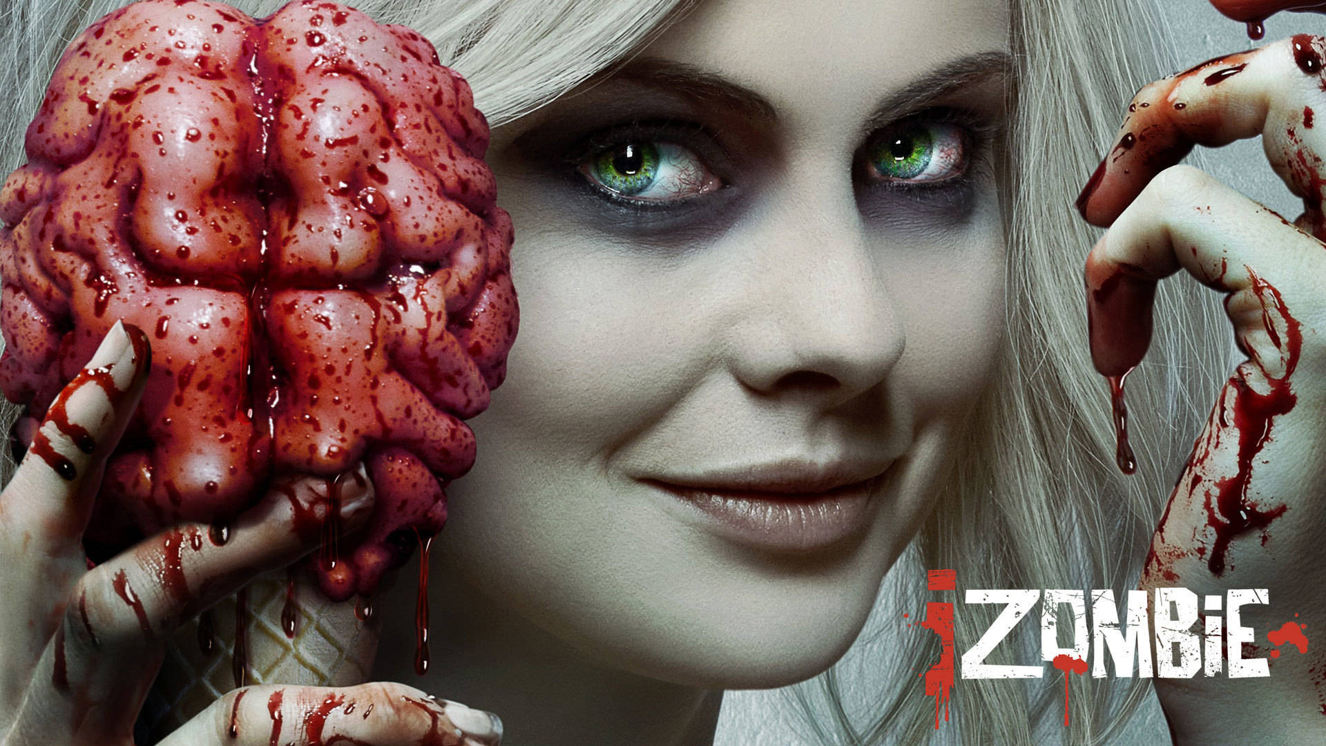 Liv Moore Close-up In Izombie Background