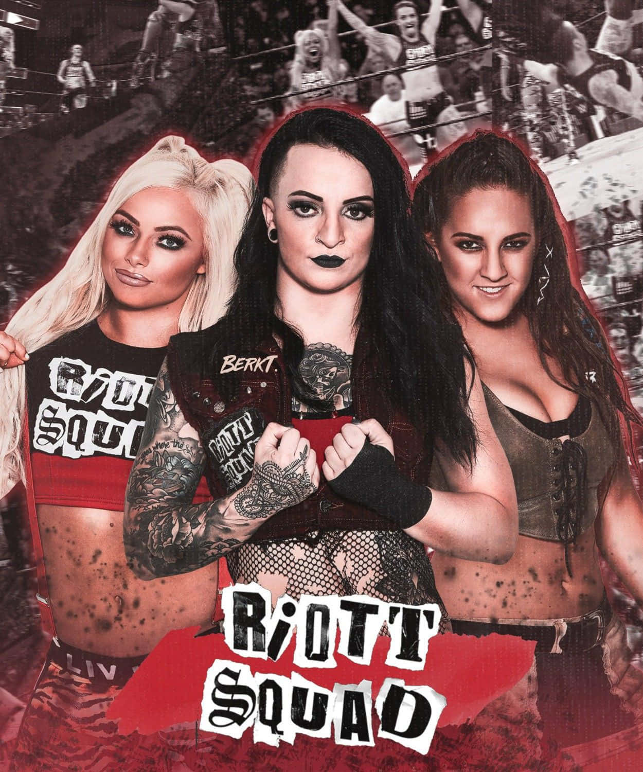 Liv Morgan Ruby Sarah Poster Background