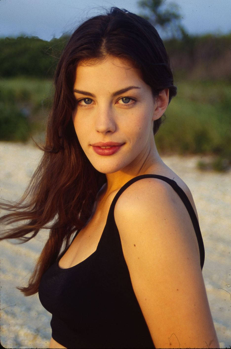 Liv Tyler Beach Babe