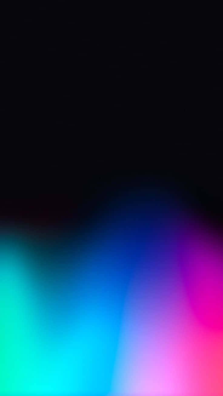 “live Life In The Colorful Shades Of Black Ombre” Background