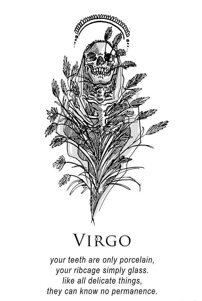 Live The Beauty Of Perfection - Virgo Aesthetic