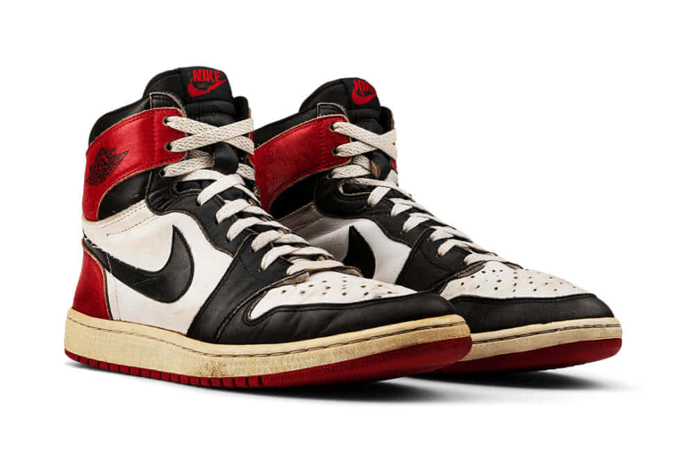 Live The Sneaker Dream With The Iconic Air Jordan 1 Background