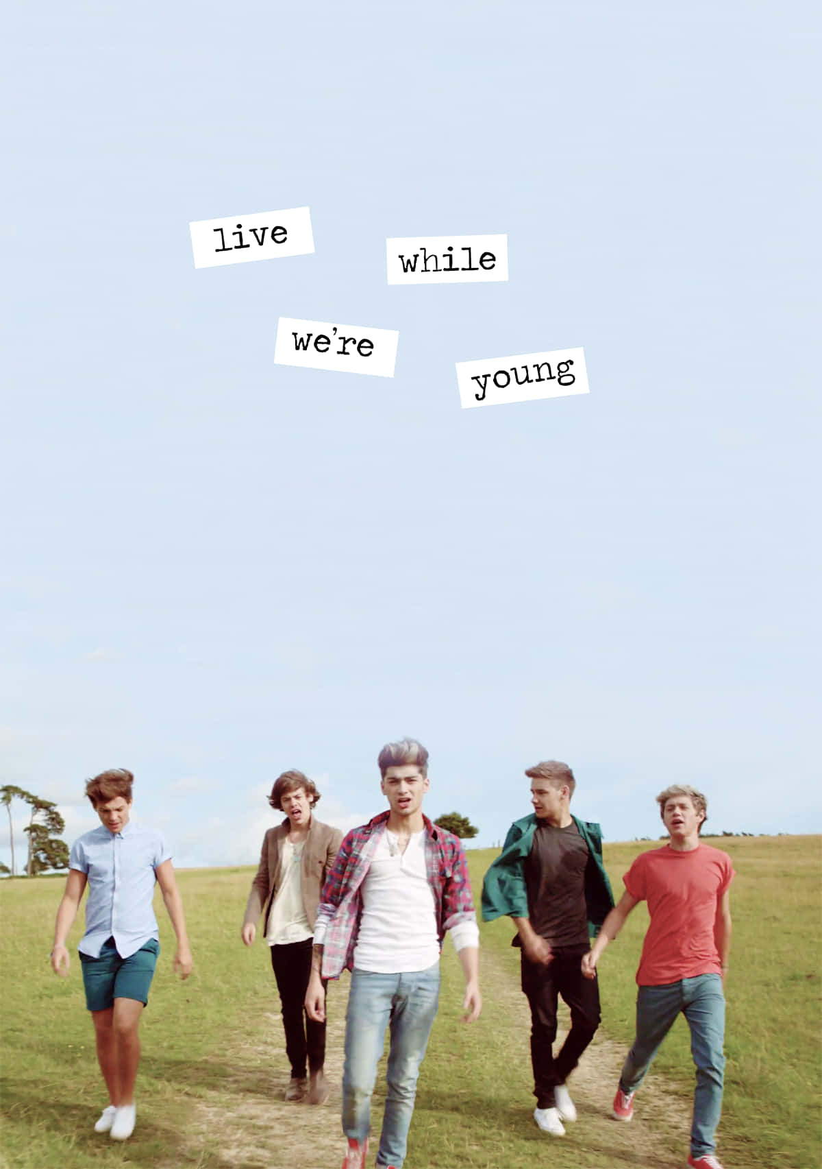 Live While Were Young 1 Direction Iphone