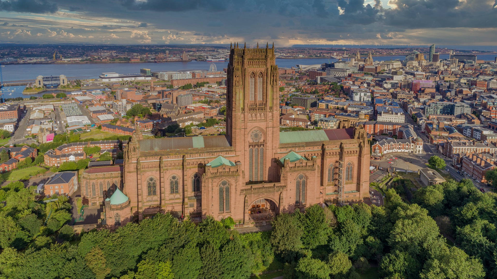 Liverpool Cathedral Church Background