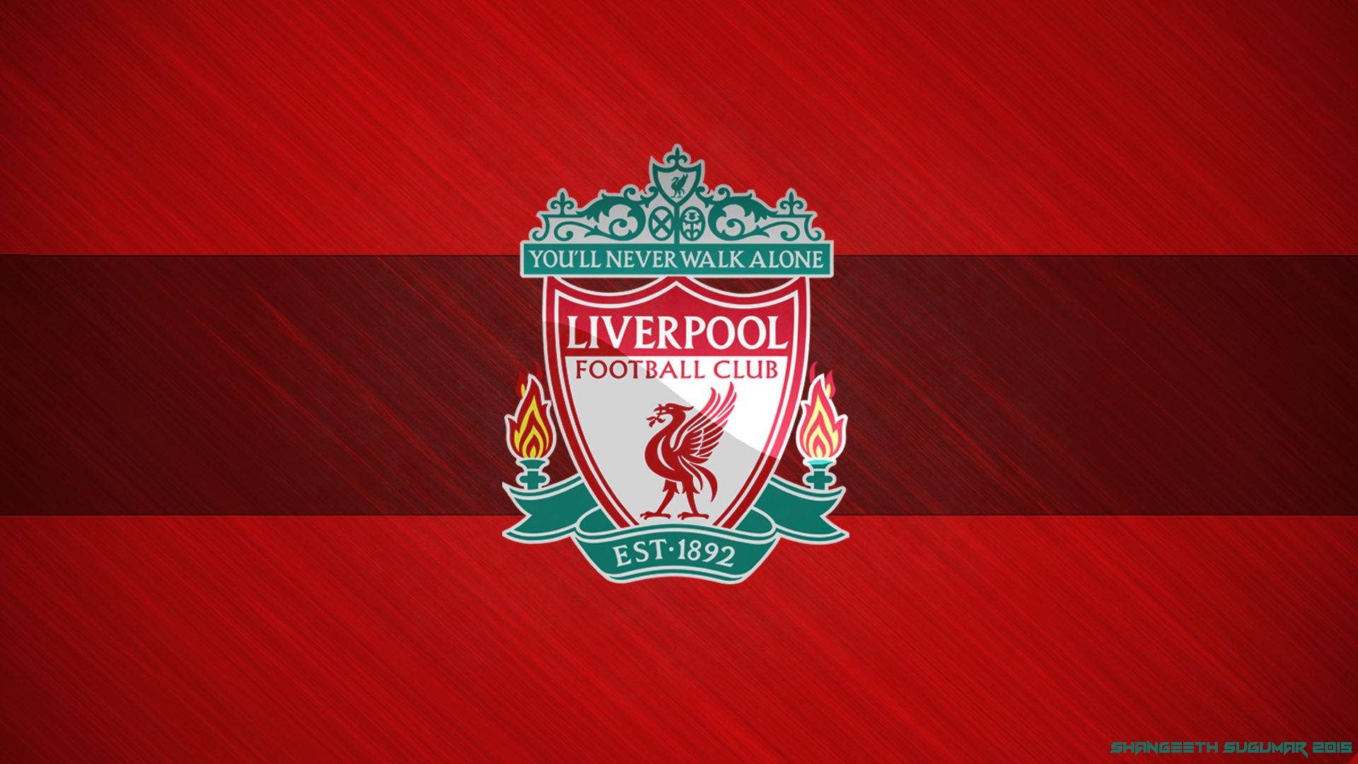 Liverpool Fc Ready For The New Premier League Season Background
