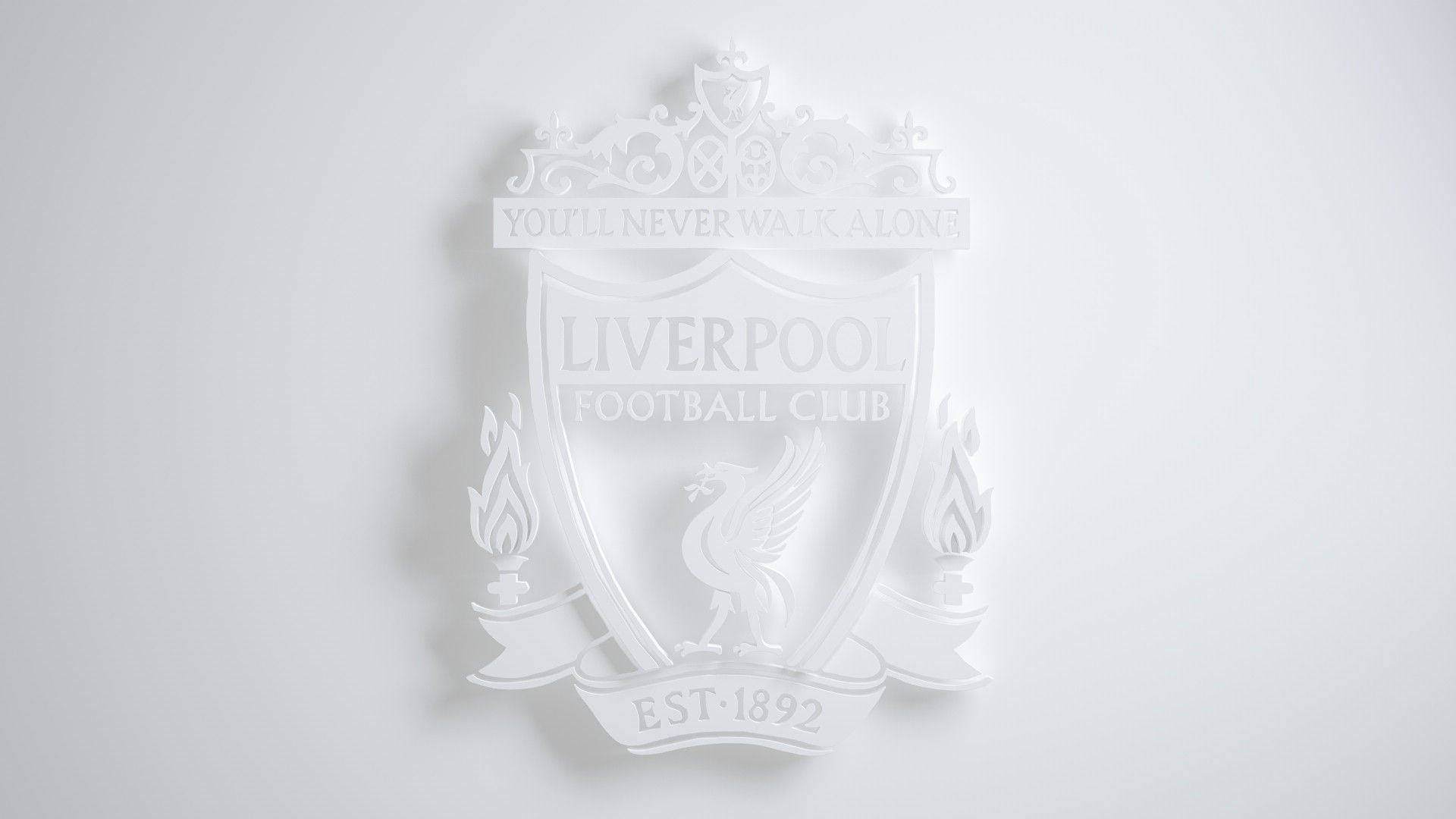 Liverpool Football Club In Cool White Background