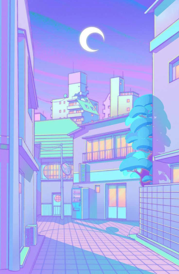 Lo-fi Aesthetic Cityscape