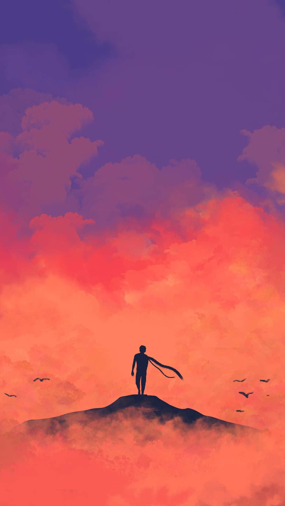 Lo Fi Aesthetic Evening Cityscape Background