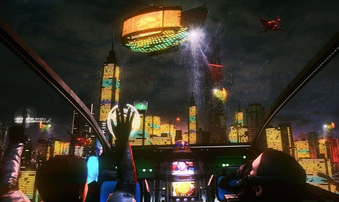 Lo-fi Aesthetic Evening Cityscape