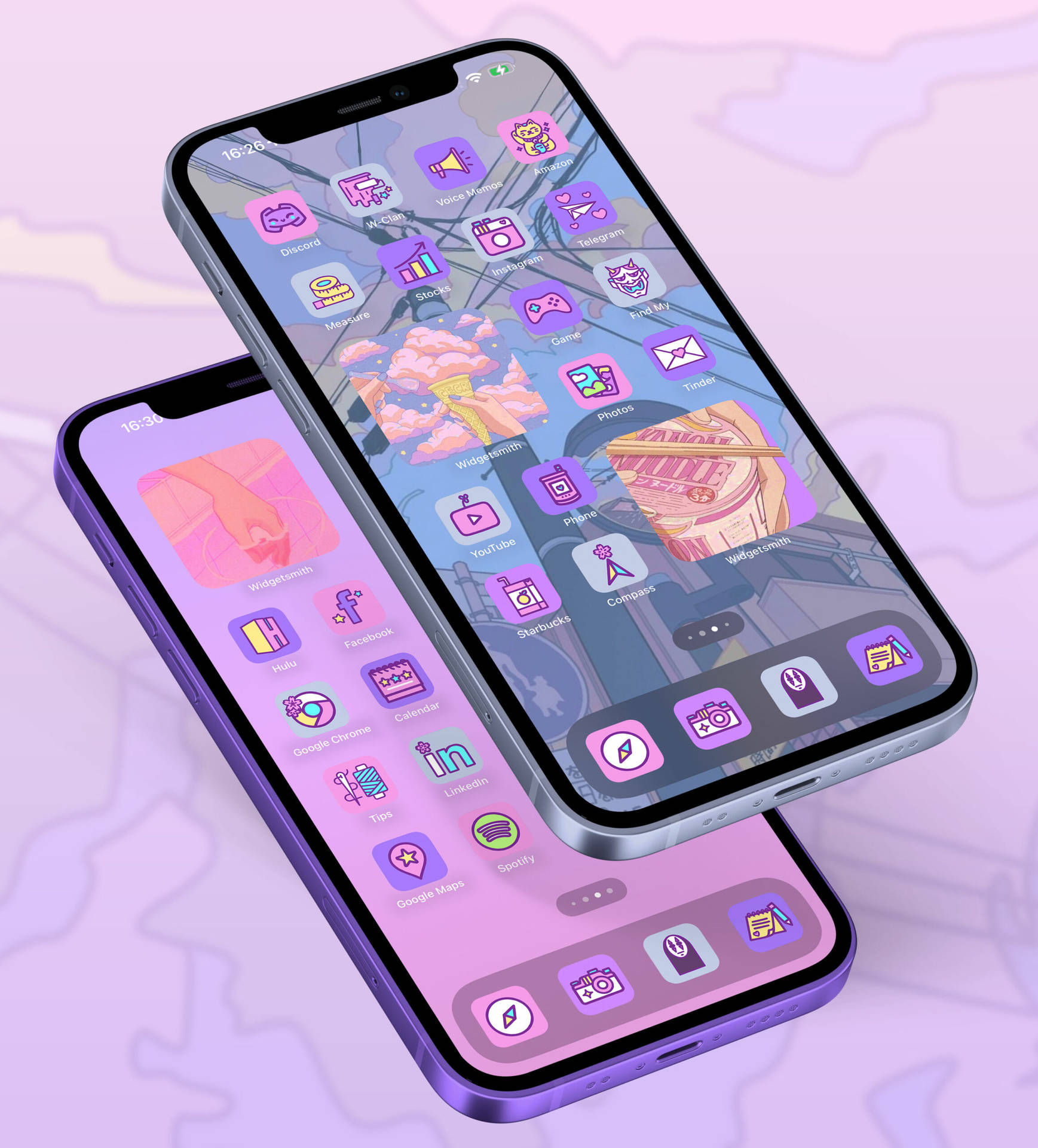 Lo Fi Iphone Illustration Background