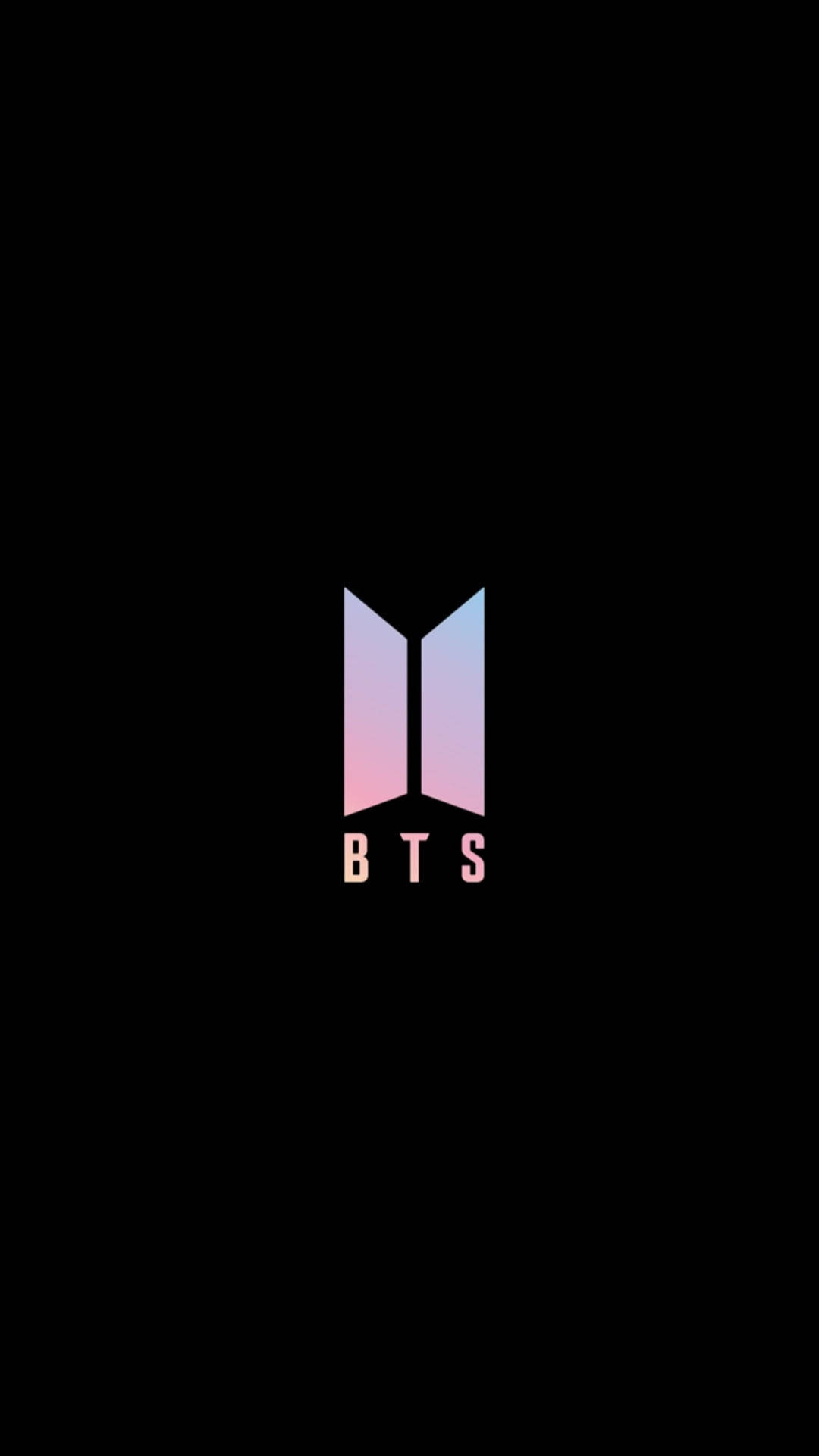 Lockscreen Bts Purple Logo Background