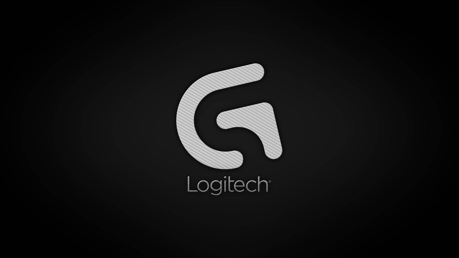 Logitech Logo Grey Background