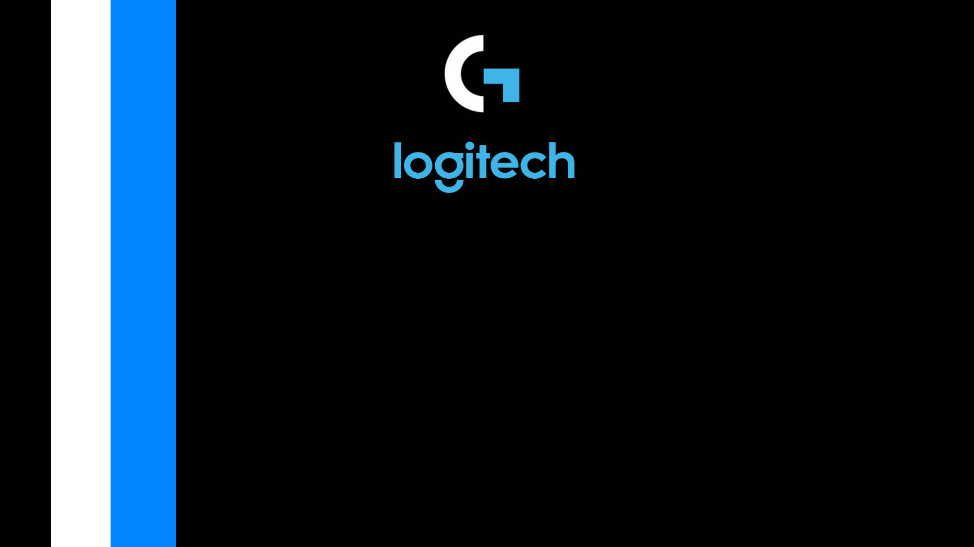 Logitech With Stripes Background