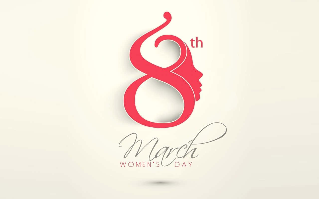 Logo Happy Womens Day Background