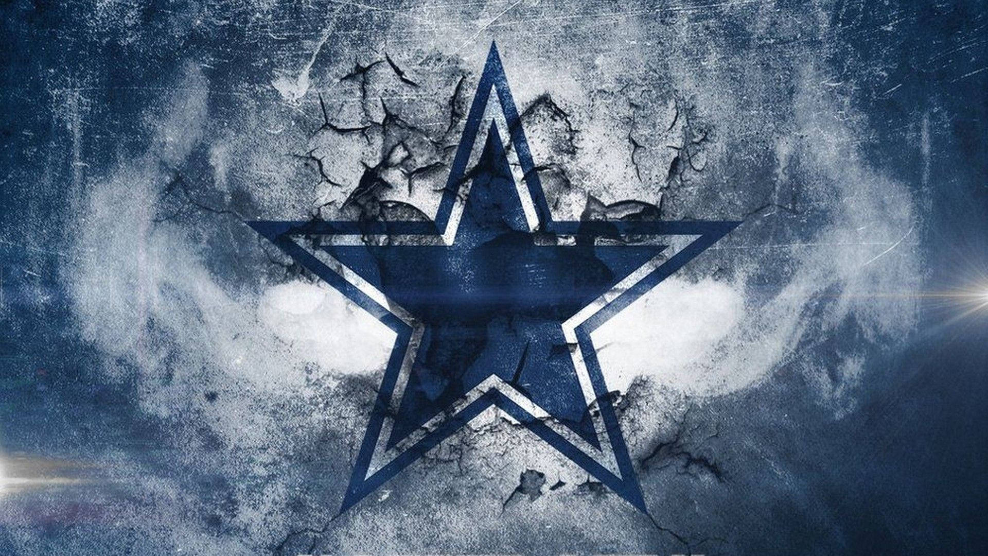 Logo Of Awesome Dallas Cowboys Background