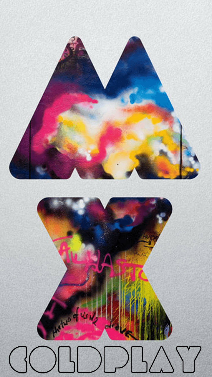 Logo Of British Rock Band Coldplay's Album Mylo Xyloto Background