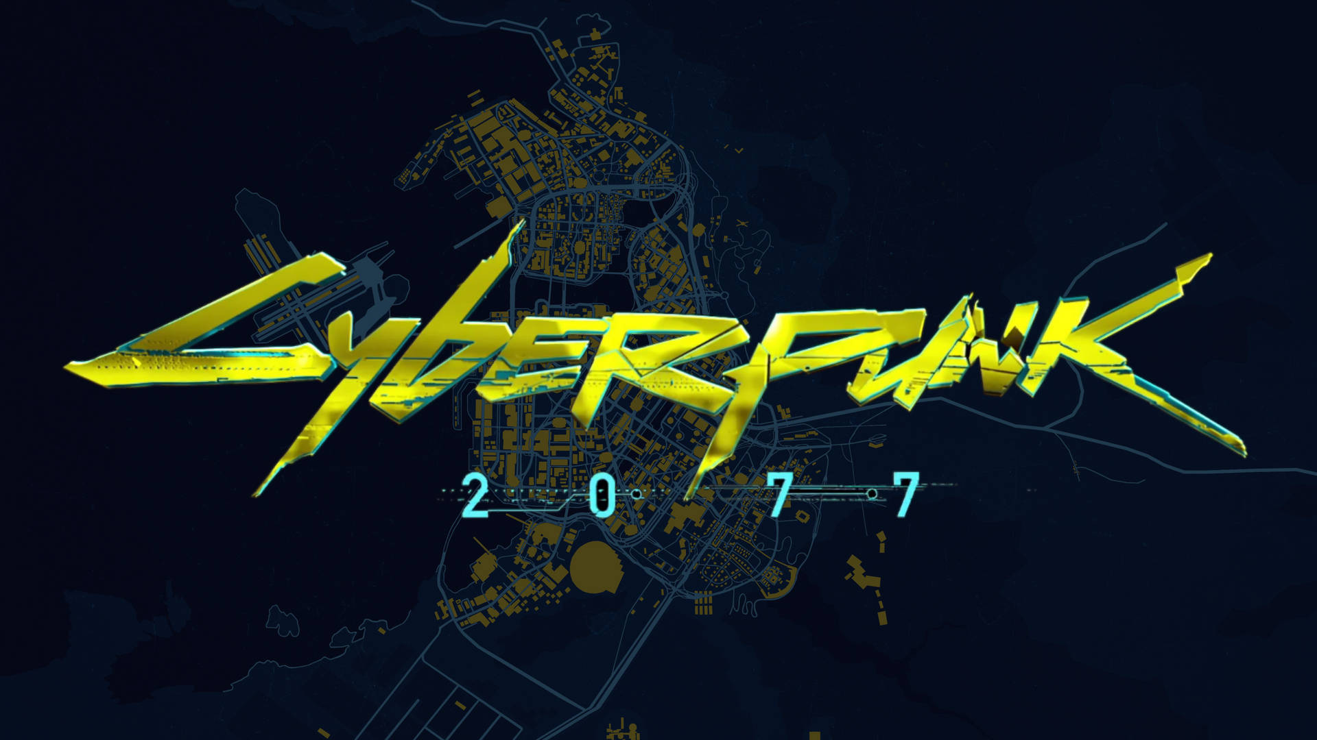 Logo Of Cyberpunk Desktop Background